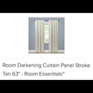 NWT Room Darkening Curtain Panels